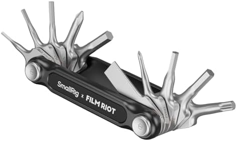 SmallRig x FILM RIOT 10-in-1 Folding Tool Set (Black) - 4375