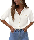 PRETTYGARDEN Women's Summer Casual Button Down Shirts