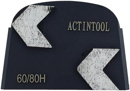 Arrow Segments Floor Grinding Diamond Disc for Concrete Floor Grinder (Pack of 3)
