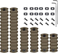Gotical 13 Slots MLOK Picatinny Rail Section for M-Lok Handguard Flat Dark Earth Fit for 21mm Picatinny/Weaver Rails