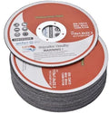 Cut Off Wheels 100 Pack 4-1/2 x 1/25 x 7/8 Inch Metal and Stainless Steel Cutting Discs for Angle Grinders