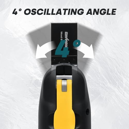Enventor Oscillating Tool with Brushless Motor, 20 V, 2.0 Ah Battery