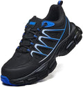 Hogent Steel Toe Shoes for Men Women - Non Slip & Lightweight Work Shoes