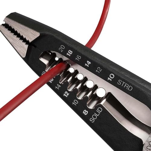 48-22-3078 Fits Milwaukee Wire Stripper High-Leverage Combination Pliers, Lineman Pliers, Wire Cutter