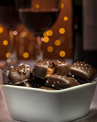 Sanders Dark Chocolate Sea Salt Caramels (32 oz Tub)