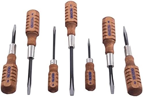 Grace USA Pistolsmith Gun Care Screwdriver Set, Tools & Accessories for Gunsmithing & Woodworking, 7 Piece Set, Made in USA