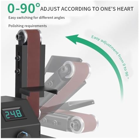 Mini Belt Sanding Machine Compact Belt Sander for DIY and Small Projects