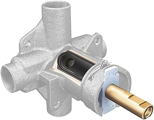 Enhon 1 Pack 1222 Replacement Cartridge Compatible with Moen with Puller, Tub Shower Cartridge Replacement Kit Compatible with Posi temp Faucet, Shower Repair Tool