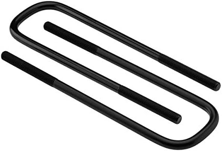 Supreme Suspensions - [4pc Set] Front Heavy-Duty U-Bolts for 1980-2004 Ford F250 F350 Super Duty | 12.5" Long x 3" Wide x 9/16" Threads - for Lifted Applications ONLY