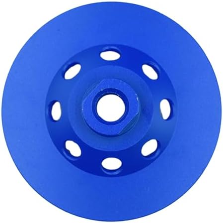 4.5 in. x 5/8-11 in. Threaded Arbor 9 Segments Diamond Turbo Cup Wheel for Stone Concrete Masonry (5/8"-11 Threaded)