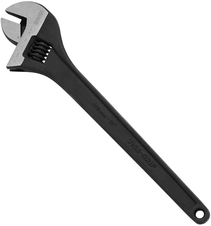 Irwin Tools 1913190 Irwin 18" Adj Wrench Steel Handle