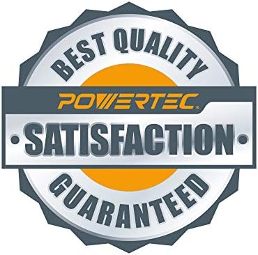 POWERTEC OS1000004 Oscillating Sander Rubber Drum 5-Piece Set for Drill or Drill Press w/ 3/4", 1", 1-1/2", 2", 3"