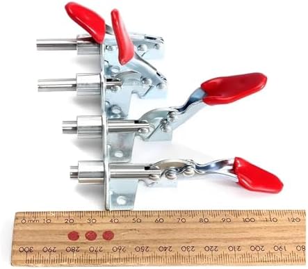 Toggle Clamp 4-piece Push-pull Type Woodworking Clamp Set, Pneumatic Quick-release Clamping Device (GH-301AM)