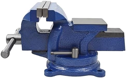 6 Inch Heavy Duty Work Bench Vise, with 360 Degree Rotating Base