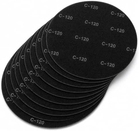 17 Inch Sanding Screen Discs, 120 Grit for Finish Prep, 10 Pack