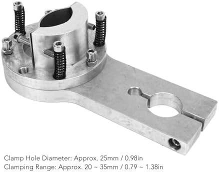 Plasma Torch Clamp, CNC Plasma Cutter Holder, Plasma Anti Collision Fixture for CNC Plasma and Flame Cutting