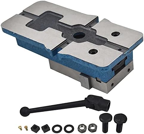 3In x 2.95In CNC Milling Machine Vise Lockdown Bench Vise, Without Base Clamp Vise, High Precision Clamping