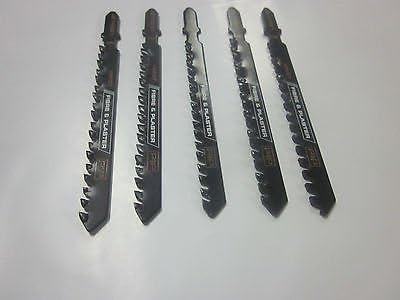 HM/CT 25pc T-SHANK SPECIAL FIBRE & PLASTER 6-tpi 4" CARBIDE JIGSAW BLADES T141HM