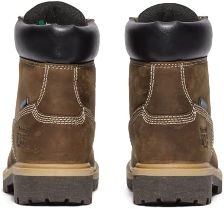 Timberland PRO Women’s Direct Attach 6 Inch Steel Safety Toe Insulated Waterproof Industrial Work Boot
