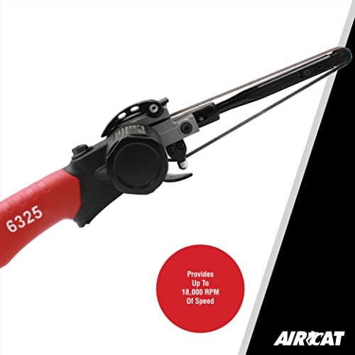 AIRCAT Pneumatic Tools 6325: .6 HP 1/2" x 18" Composite Belt Sander