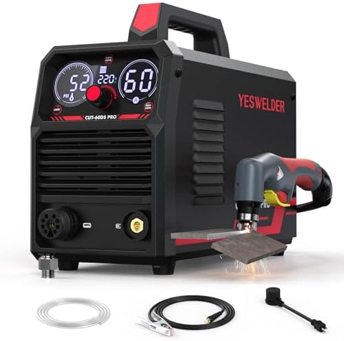 YESWELDER 60A Non-HF Plasma Cutter, Non-Torch Pilot Arc, 110/220V