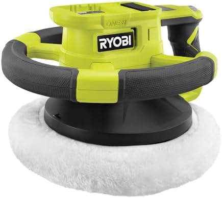 RYOBI ONEAND 18V Cordless 10 in. Variable Speed Random Orbit Buffer Tool ONLY PCL465B