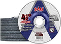 SALI 10 Pack 4-1/2 Inch Grinding Wheels for General Purpose Metal & Stainless Steel, Aluminum Oxide Grinding Disc for Angle Grinder, Depressed Center 4.5" * 1/4" * 7/8"(115 * 6.0 * 22.2 mm)