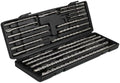 Rotary Hammer Drill Bits Set SDS Plus Bits 20PCS Concrete Masonry Hole Tool with Storage Case for Concrete, Stone, Brick