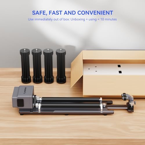 ATOMSTACK R6 Laser Rotary Roller Laser Engraver Multi-Function