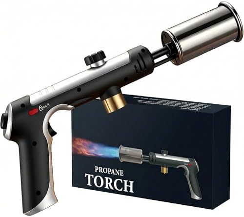 Forenee Propane Torch Gun 3272°F High Heat Torch with Safety Lock