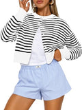 Trendy Queen Cropped Cardigan Sweaters for Women Fall Fashion Clothes 2026