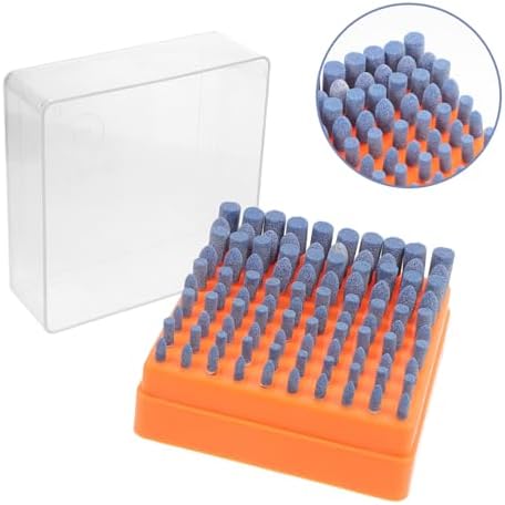 SOLUSTRE 300pcs Abrasive Polishing Bits Versatile Grinding Wheel Tools for Carving Mounted Points Zirconium for Electric Drills Rotary Tools