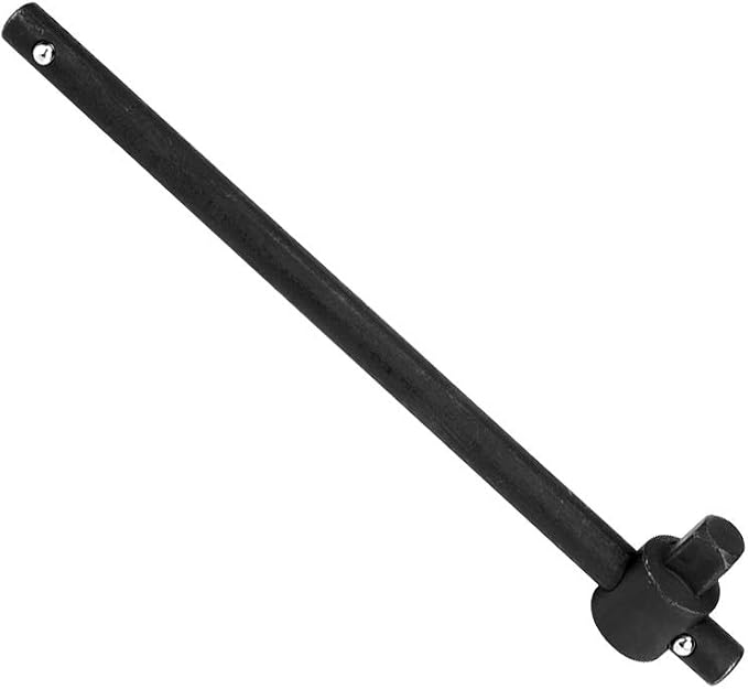 LiebeWH 1 Inch Sliding T Handle Socket Wrench Breaker Bar Chrome Molybdenum Steel Ratcheting Handle for High Torque