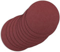Utoolmart 80pcs 6" PSA Sanding Discs, 10 Each of 80/100/120/180/240/400/600/800 Grit, Self Adhesive Aluminum Oxide Sandpaper Discs for Random Orbital Sander Wood Metal Auto Dry Polishing