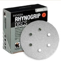 Buy Indasa 6" Rhynogrip White Line 6-Hole Vacuum Sanding Discs, 62 Series 36