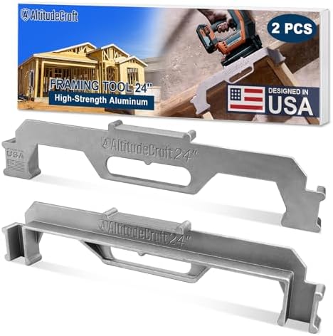 24-Inch Framing Tools, Stud Layout and Framing Jig, 2-Piece