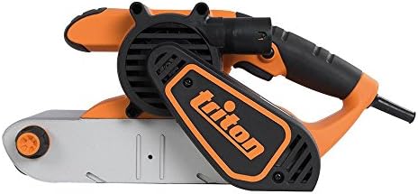 Triton T41200BS 120V Corded Belt Sander – 10A/1.6HP Motor, Variable Speed, 4x24 Belt Sander with Rear Dust Port, Electric Power Belt Sanders for Woodworking, DIY Projects & Furniture Refinishing