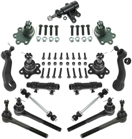 TRQ Front Steering and Suspension Kit Ball Joint Idler Arm Idler Arm