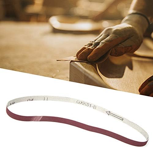 Sanding Belt, 10PCS 533 x 9mm Sanding Belt Aluminium Oxide Sandpaper Sander Abrasive Band Strap for Belt Sander Knife Sharpening Polishing(1000#)
