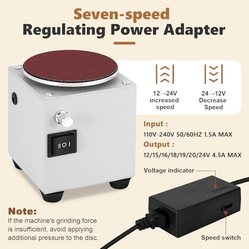 Mini Bench Disc Sander 4 inch Small Sanding Disc Machine