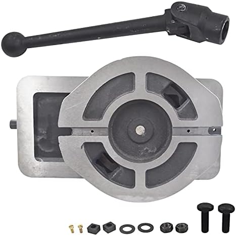 findmall 6 Inch Heavy Duty Milling Vise with 360 Degrees Swiveling Base and High Accuracy Clamping
