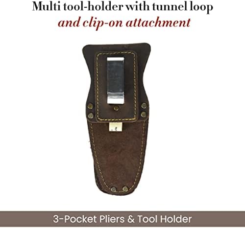 Style n Craft 9-Pocket Carpenter’s Nail and Tool Pouch