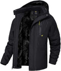 QPNGRP Mens Waterproof Ski Snowboard Jacket Winter Windproof Snow Coat