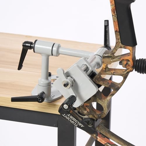 S F Universal Bow Vise 360° Adjustable for Archery Compound Bow Recurve Bow Mounting Vise Bow Press