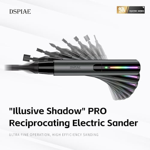 DSPIAE ES-A PRO Reciprocating Electric Sander, Model Detail Sanding Pen
