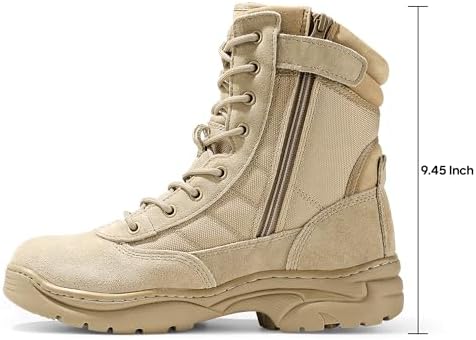 NORTIV 8 Men's Military Tactical Work Boots