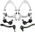 TRQ Front Steering & Suspension Kit Control Arm with Ball Joint Sway Bar