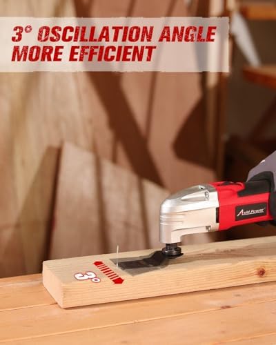 AVID POWER Oscillating Tool 3°Oscillation Angle 22,000 OPM Oscillating Saw