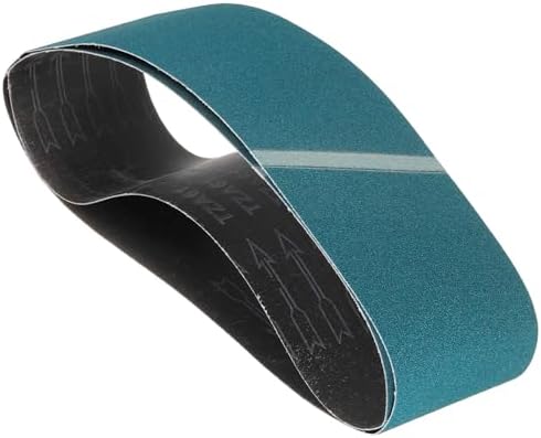 2 Pcs Sanding Belts 6 x 48 Inch 120 Grit Zirconia