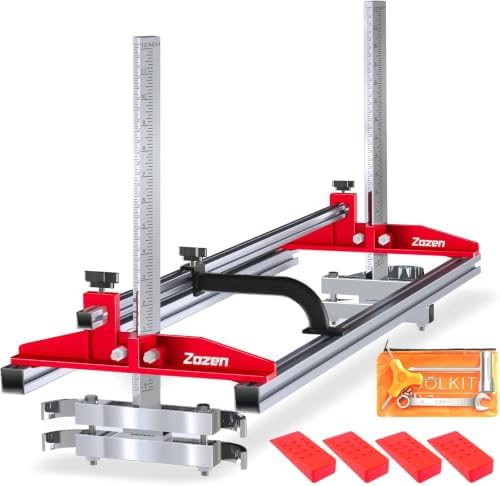 Zozen Chainsaw Mill, Fits 14”-36” Planking Milling Bar, Portable Sawmill
